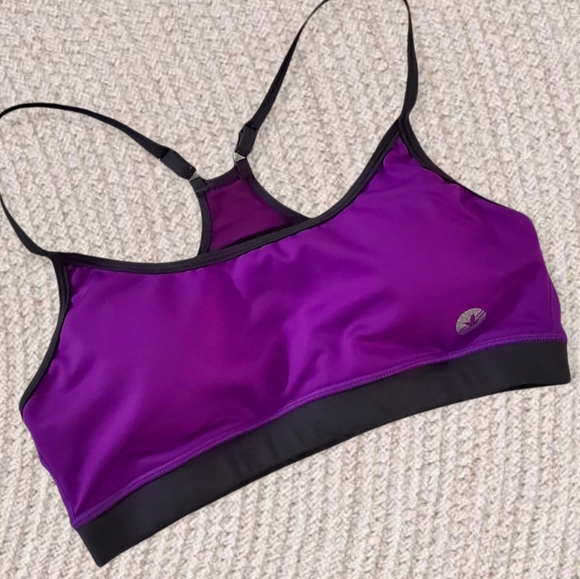 AERIE FIT•Sports Bra/workout-  Size S (Fits like Xs) - Picture 5 of 7